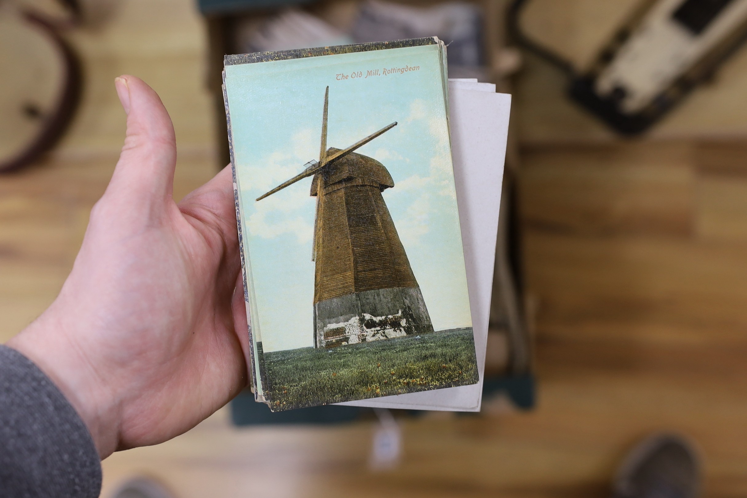 A quantity of early 20th century postcards